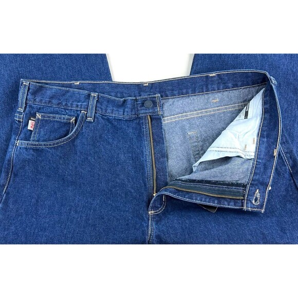 Carhartt Mens Flame Resistant Signature Denim Jean Relaxed Fit 40 X 32 Cat 2 NWT - Picture 7 of 10